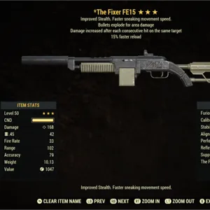 Weapon | The Fixer FE15r