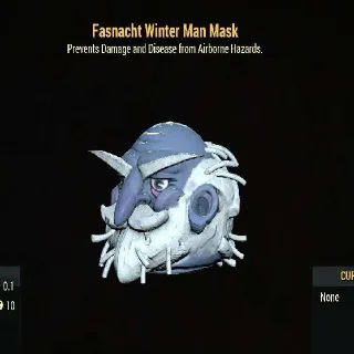 Fasnacht Winter Man Mask