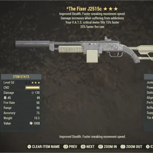 Weapon | The Fixer J2515c