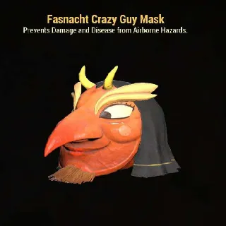 Fasnacht Crazy Guy Mask