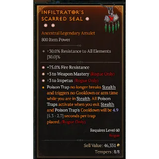 2GA Amulet 3Weapon Mastery 3Impetus