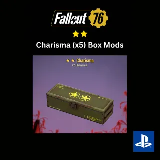 Charisma ⭐️⭐️ Legendary Box Mods (x5)