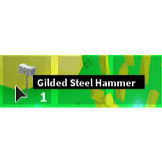Gear Sky Block Gilded Hammer In Game Items Gameflip - hammer roblox id