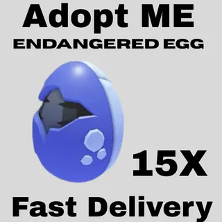 15X Adopt Me Endangered Eggs + 3 Random Pets FREE | Fast Delivery