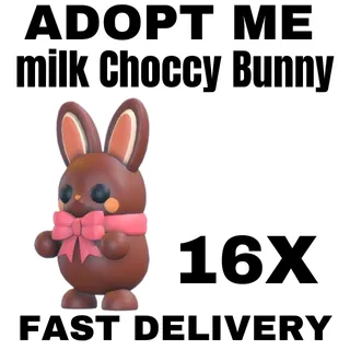 16X Milk Choccy Bunny
