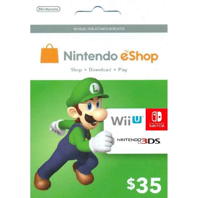 35.00 Nintendo Nintendo Gift Cards Gameflip