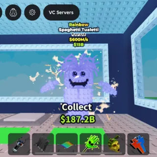 RAINBOW SPAGHETTI TUALETTI STEAL A BRAINROT