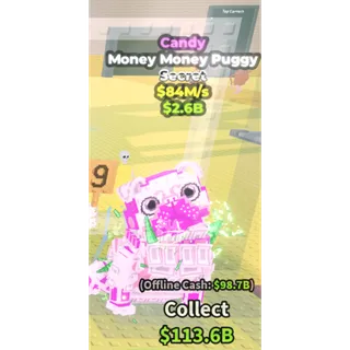 Candy money money puggy