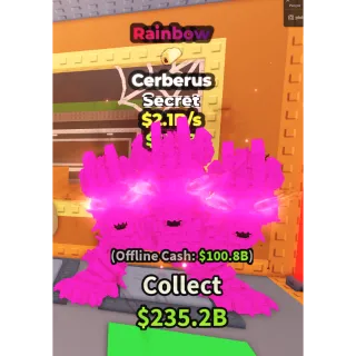 RAINBOW CERBERUS 2.1B TACO MUTATION STEAL A BRAINROT