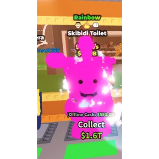 Skibidi toilet RAINBOW 14B OG