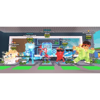 5x Bundle Cheap Brainrots