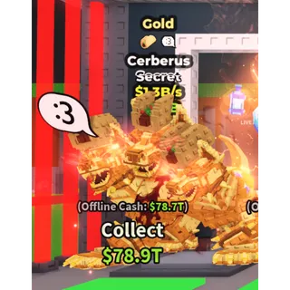 Gold cerberus