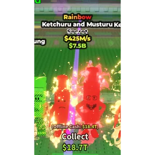 Rainbow ketchuru and musturu