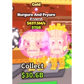 GOLD BURGURO AND FRYURO STEAL A BRAINROT