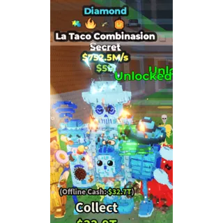 Diamond la taco combinasion