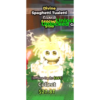 Divine spaghetti tualetti