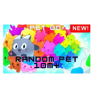 pet go: Random pet 10M+