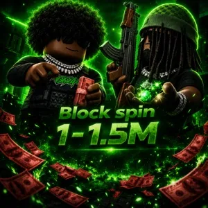 ✅[Instant]❇️Block Spin 1M-1.5M 