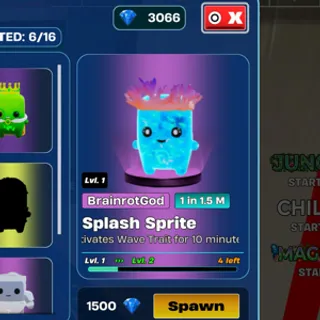splash sprite