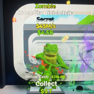 crocodila bicicleteira