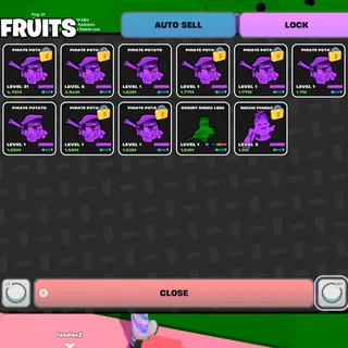 Fortnite Fruits vs brain