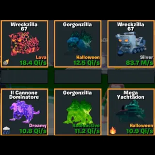 x6 Ascended Brainrots