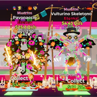 x2 Dia De Muertos