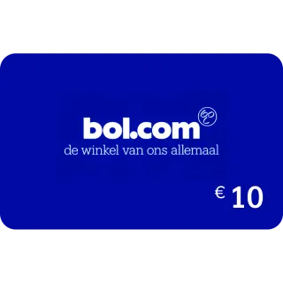 Bol.com voucher €10.00 