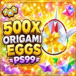 500x origami eggs ps99