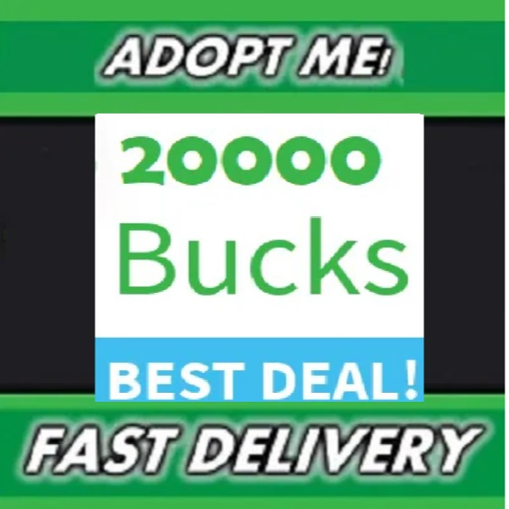 Bundle Adopt Me 20000 Bucks In Game Items Gameflip - roblox adopt me hot dog stand