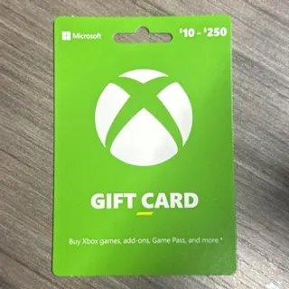 Xbox Gift Card