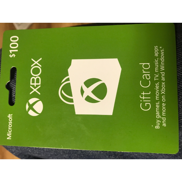 xbox one gift card 100