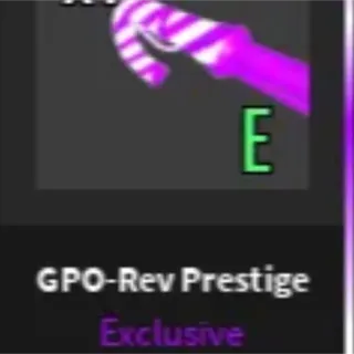 GPO Rev Prestige