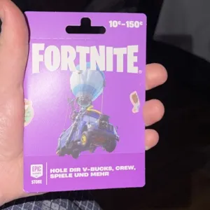 Fortnite v bucks 50€ card Germany (Europe)