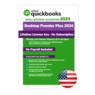 QUICKBOOKS DESKTOP PREMIER PLUS 2024 |US| LIFETIME LICENSE