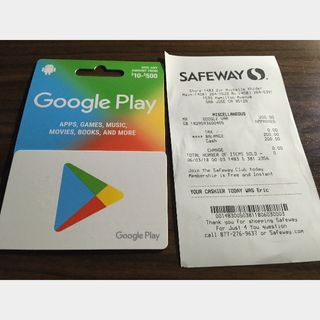  Google Play gift code - give the gift of games, apps and more  (Email or Text Message Delivery - US Only) - Thank You: Gift Cards