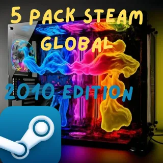 5 Pack Gold 2010 Steam Keys Global