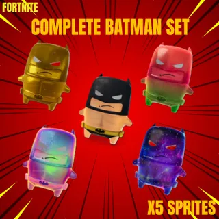x 5 BATMAN SPRITE BUNDLE! (NEW)