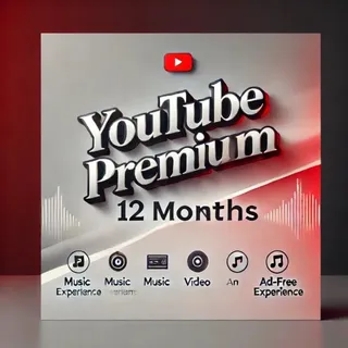 YOUTUBE PREMIUM 12 MONTHS