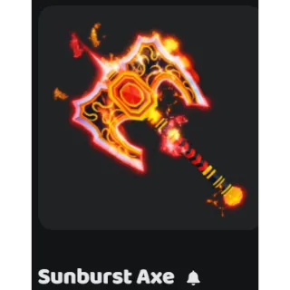 Secret Sunburst Axe on Blade Ball