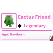 Cactus Friend on Adopt Me