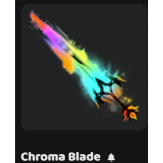 Chroma blade on Blade Ball