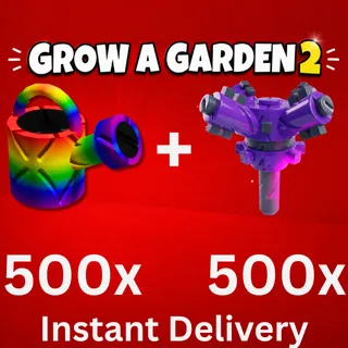 500X Super Watering Can- 500X Super Sprinklers - Instant Delivery - Trusted Seller - GAG2