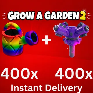 400X Super Watering Can- 400X Super Sprinklers - Instant Delivery - Trusted Seller - GAG2