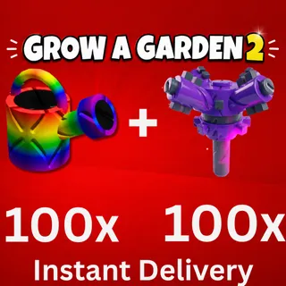 100X Super Watering Can- 100X Super Sprinklers - Instant Delivery - Trusted Seller - GAG2