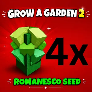 4X Romanesco Seed - Instant Delivery - Trusted Seller - 