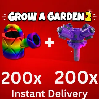 200X Super Watering Can- 200X Super Sprinklers - Instant Delivery - Trusted Seller - GAG2