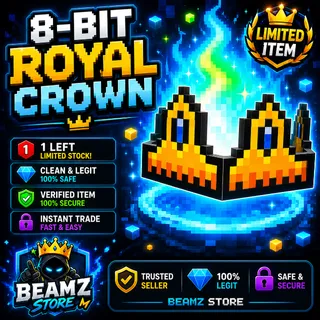  LIMITED | 8-bit royal crown
