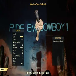 Nuka Cola Cherry Paddle
