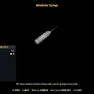 Legacy Metabolux Syringe